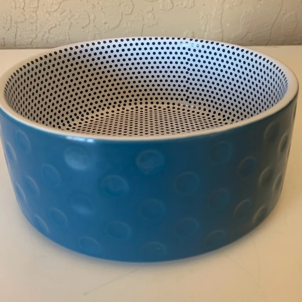 Teal Stoneware Bowl